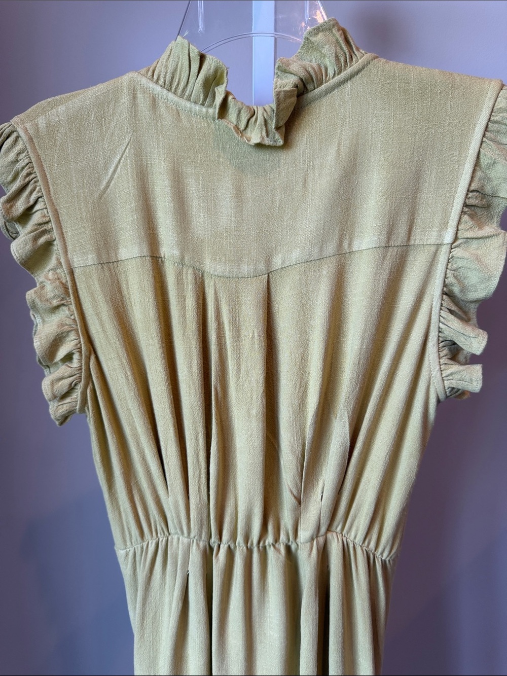 Mable Ruffle Tie-Front Midi Dress - Picture 4 of 5